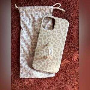 Loopy Case Beige Leopard Phone Case